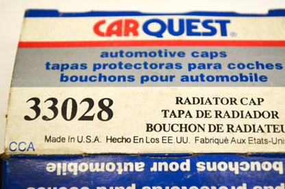 CarQuest 33028 Radiator Cap NOS
