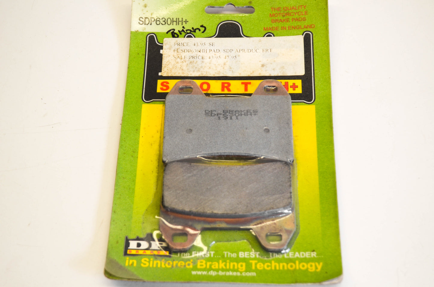 DP Sport SDP630HH+ Brake Pads NOS