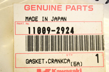 New OEM Kawasaki 11009-2924 Crankcase Gasket NOS