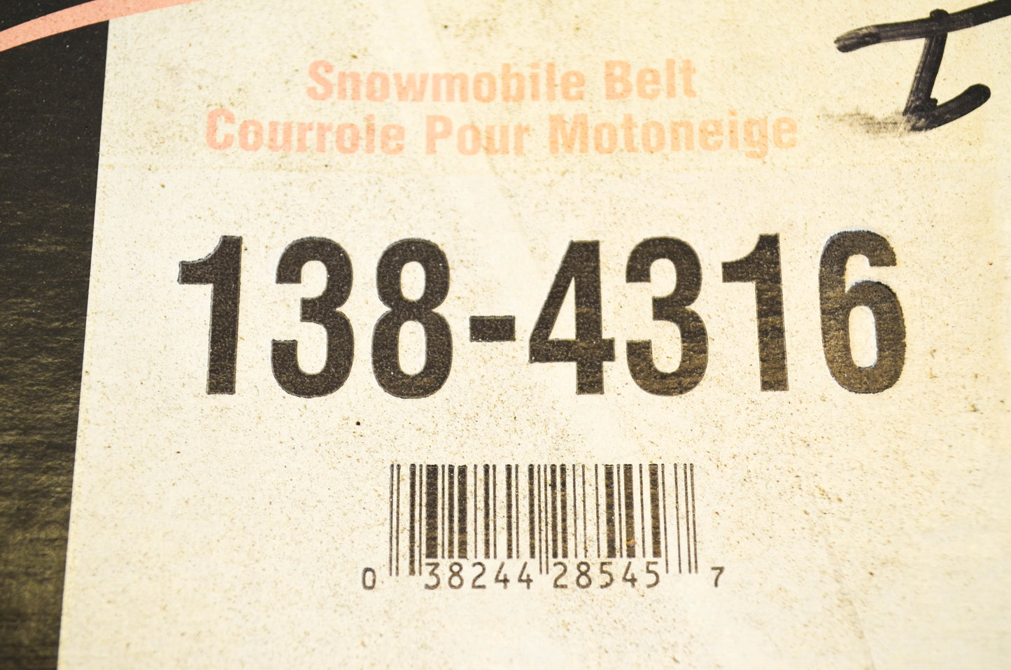 Dayco Ultimax 138-4316 Belt NOS