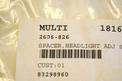 New OEM Arctic Cat 2606-826 Headlight Adjuster Screw Spacer NOS