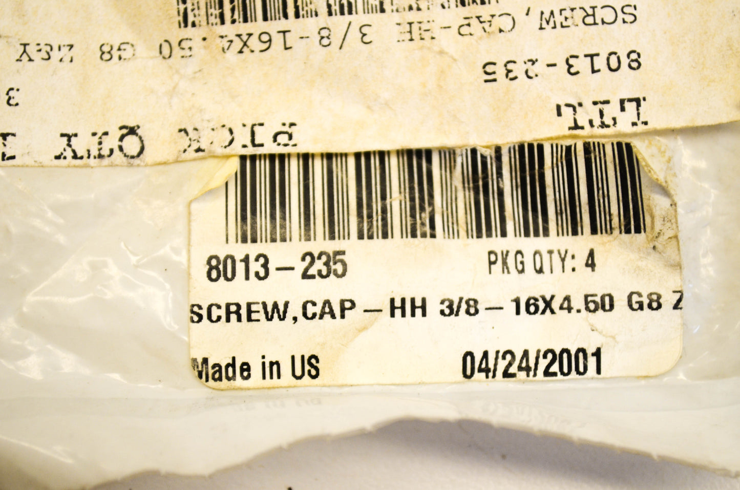 New OEM Arctic Cat 8013-235 Cap Screws Qty 2 NOS