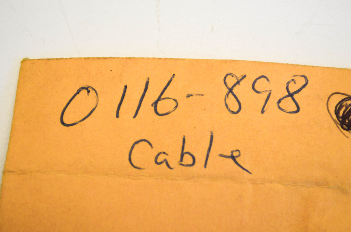 New OEM Arctic Cat 0116-898 Hood Cable 5" NOS