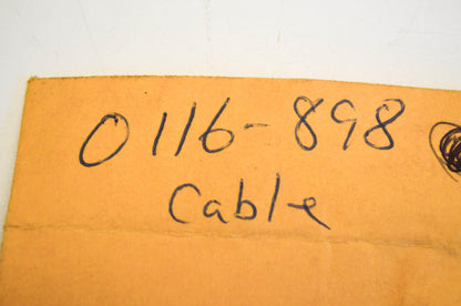New OEM Arctic Cat 0116-898 Hood Cable 5" NOS