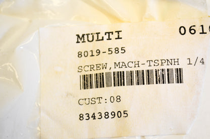 New OEM Arctic Cat 8019-585 Screws Qty 5 NOS