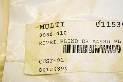 New OEM Arctic Cat 8060-410 Rivets Qty 10 NOS