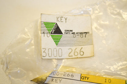 New OEM Arctic Cat 3000-266 Key NOS