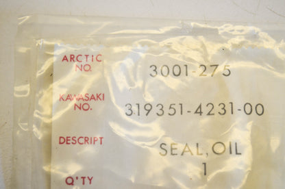 New OEM Arctic Cat 3001-275 Oil Seal NOS