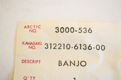 New OEM Arctic Cat 3000-536, 312210-6136-00 Banjo NOS