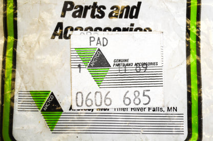 New OEM Arctic Cat 0606-685 Rear Left Wear Pad NOS