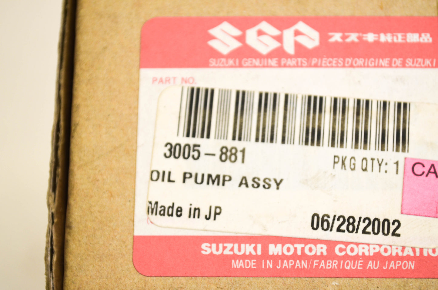 New OEM Arctic Cat 3005-881 Oil Pump Assembly NOS