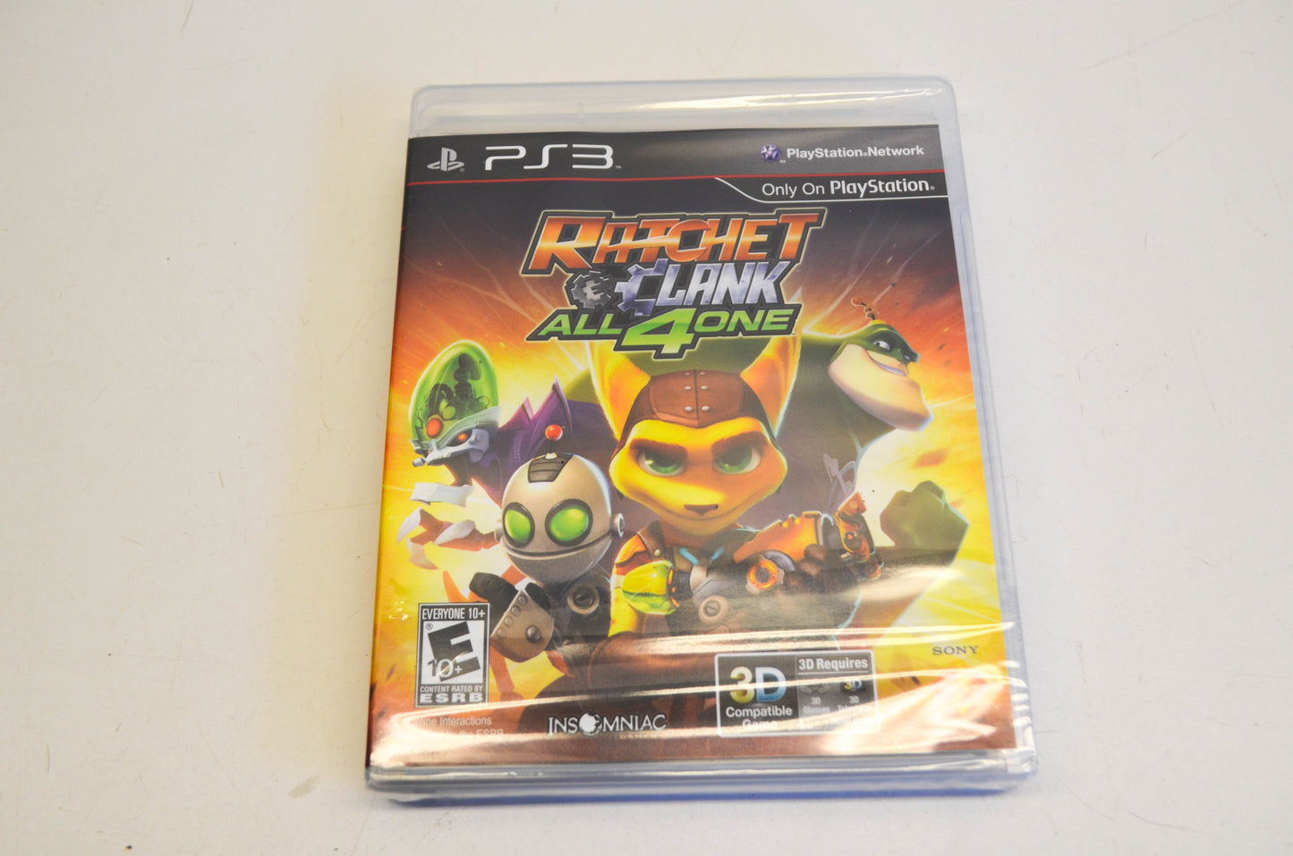 Play Station BCUS90259 Rachet & Clank All 4 One PS3 NOS