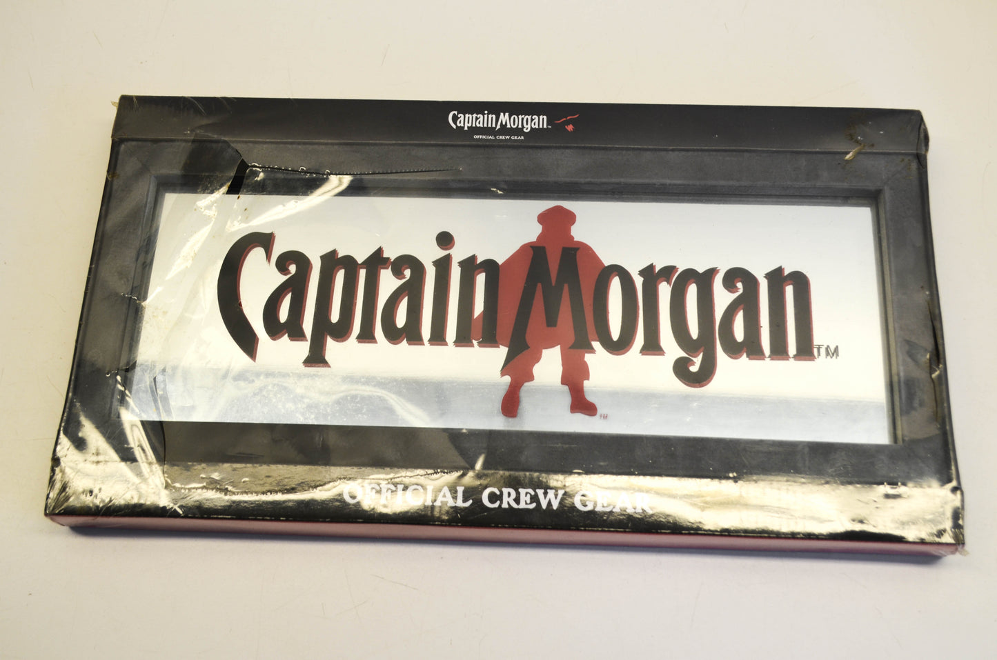 Captain Morgan Framed Mirror Sign NOS