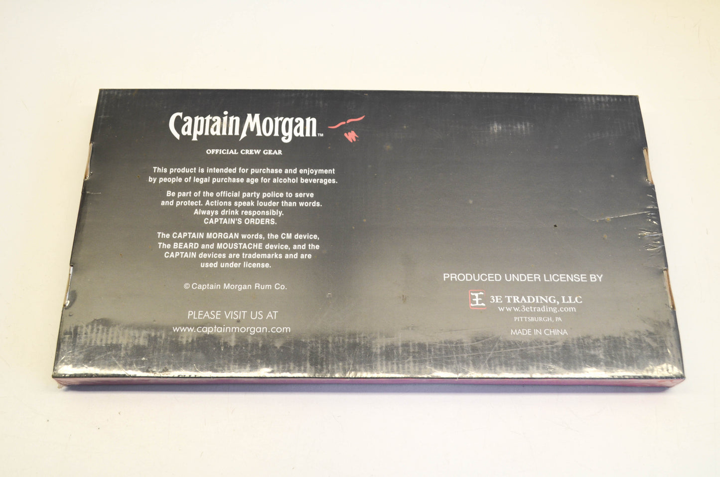 Captain Morgan Framed Mirror Sign NOS