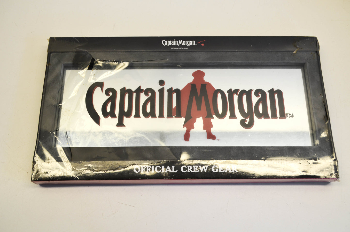 Captain Morgan Framed Mirror Sign NOS