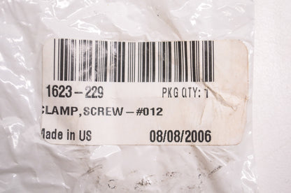 New OEM Arctic Cat 1623-229 Screw Clamp #12 NOS