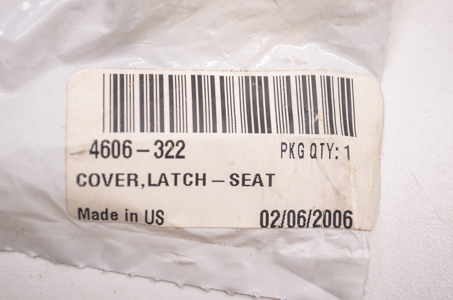 New OEM Arctic Cat 4606-322 Latch Seat Cover NOS