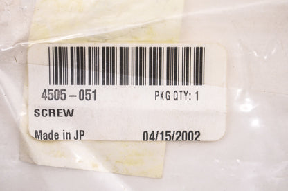 New OEM Arctic Cat 4505-051 Screw NOS