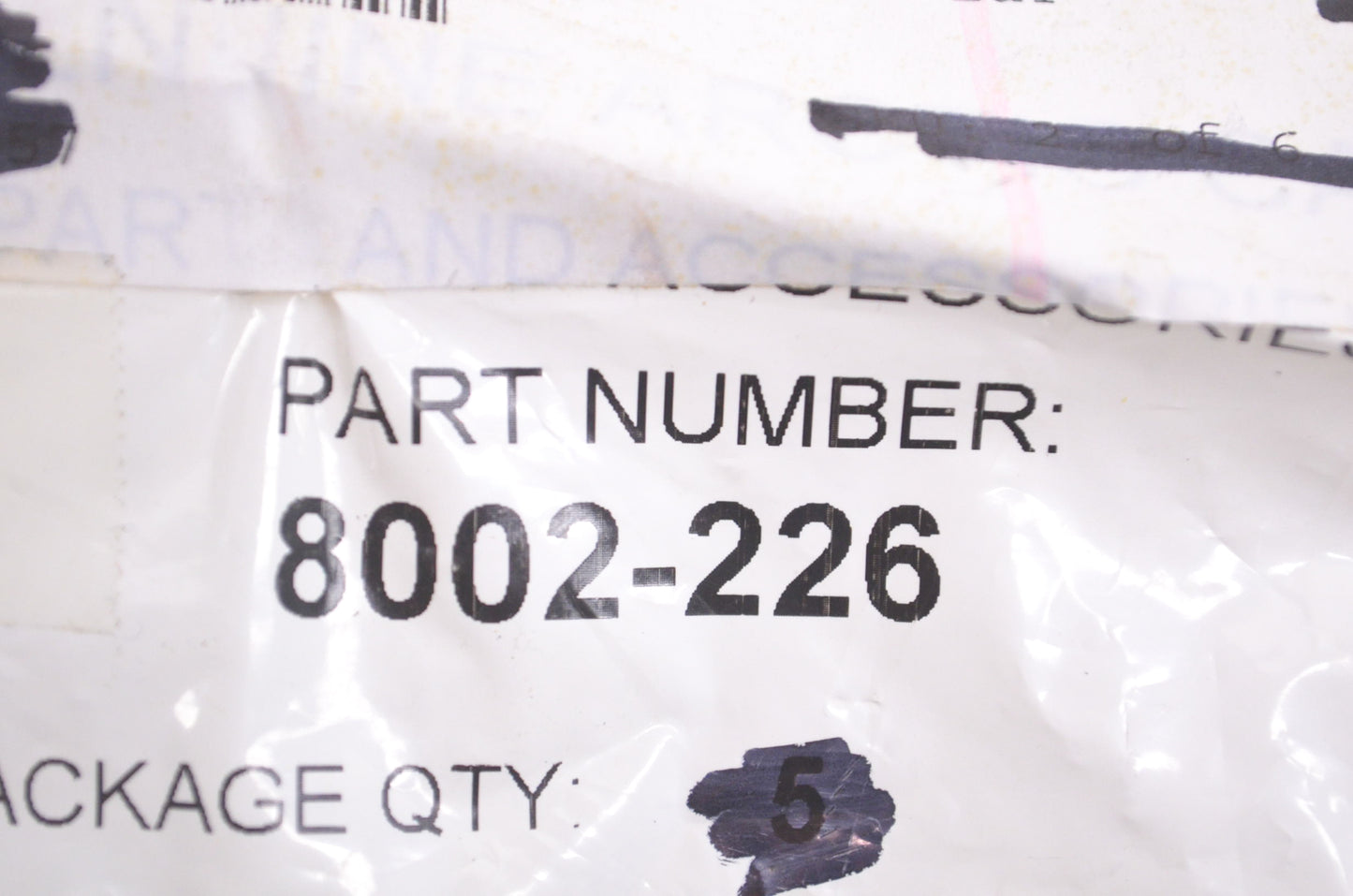 New OEM Arctic Cat 8002-226 Hex Head Cap Screw 3/8 -16 X1.75QTY 2 NOS