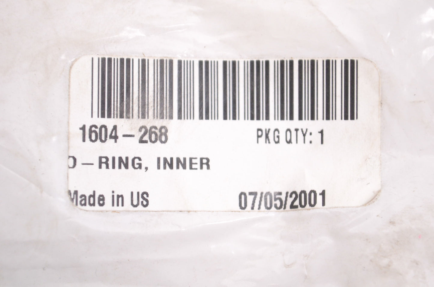 New OEM Arctic Cat 1604-268 Inner O Ring NOS