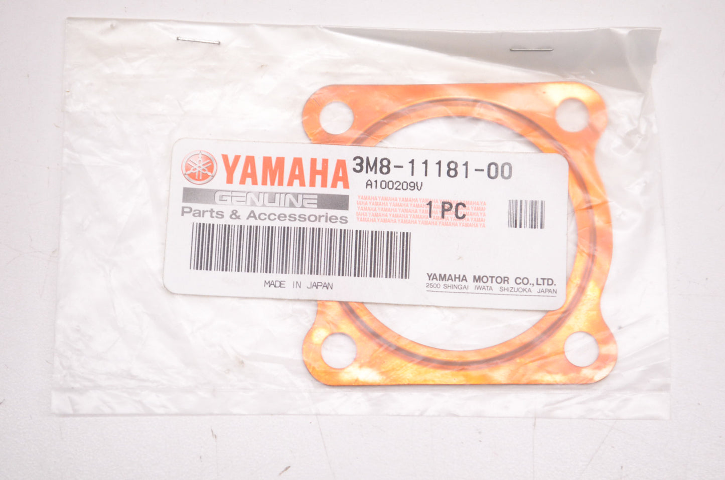 OEM Yamaha 3M8-11181-00-00 Cylinder Head Gasket NOS