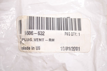 New OEM Arctic Cat 1606-632 Vent Plug Right Hand NOS