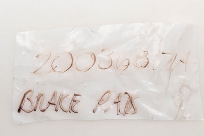 Aftermarket 20036817A 2-1/2" x 1-7/8" x 5/16" Brake Pads Qty 2 NOS