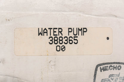 Aftermarket 388365, 31224 Water Pump Assembly NOS