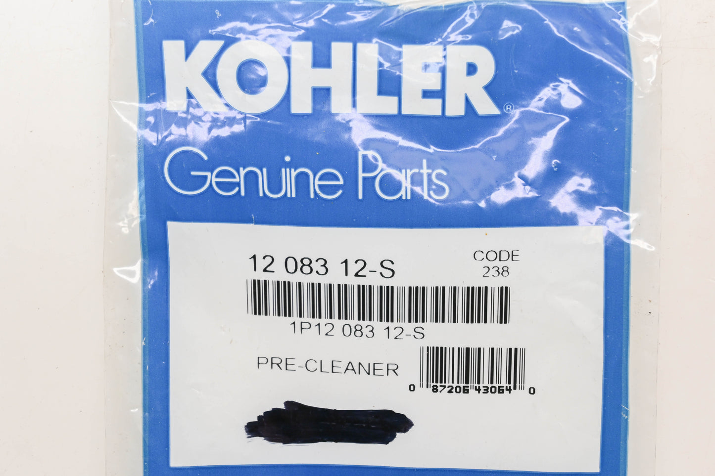 Kohler 12 083 12-S, 12-083-12-S Air Filters Qty 2 NOS