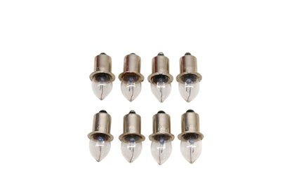 Wagner PR2 2V 0.80 CP Miniature Lamps Qty 8 NOS