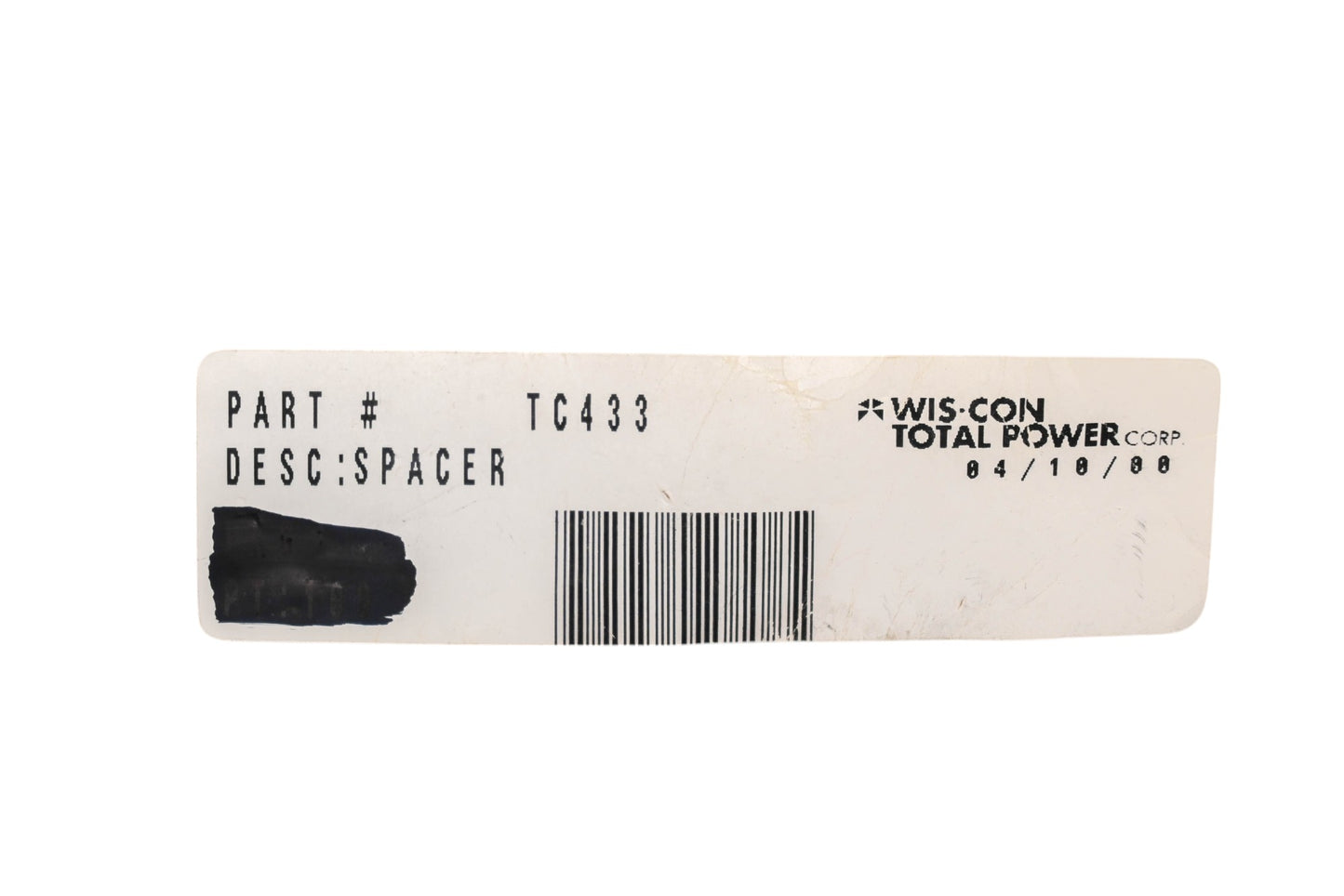 Wisconsin TC433 Governor Spacer NOS