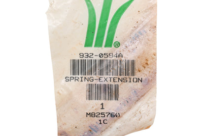 MTD 932-0594A Extension Spring NOS