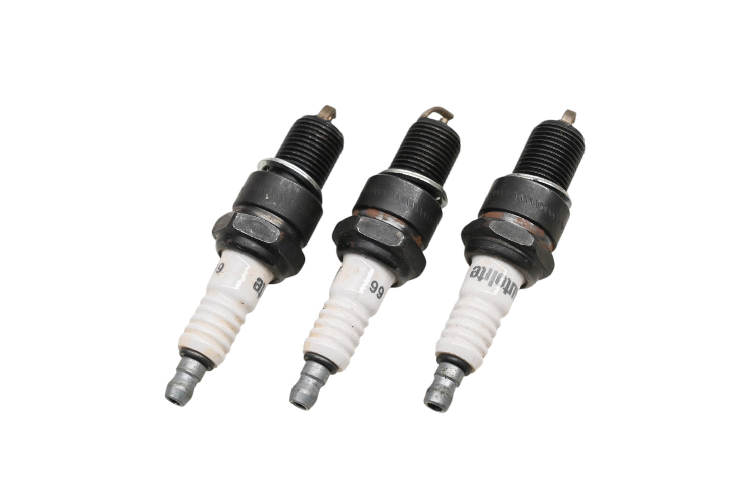 Autolite 66 Resistor Spark Plugs Qty 3 NOS