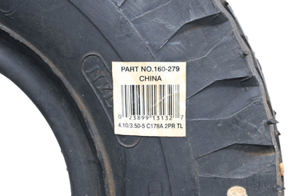 Cheng Shin 160-279, C178A, C-178A-2 2Ply 4.10/3.50-5 Tire NOS