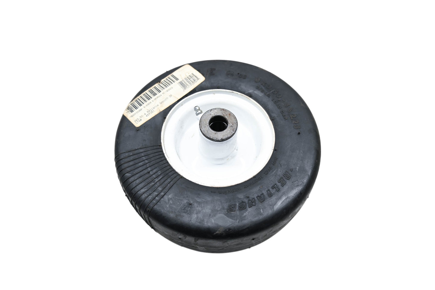 Carlisle 457061 9x3.50-4/2.25 Reliance Smooth Tread Wheel Assembly NOS
