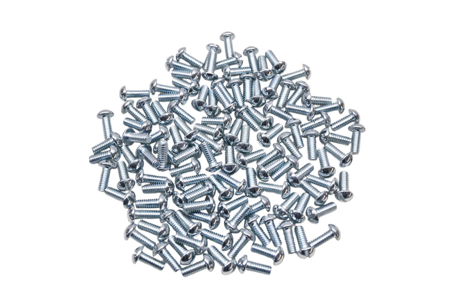 Fastenal 27667 1/4"-20 x 5/8" Slotted Drive Round Head Zinc Plated Steel Machine Screws Qty 115 NOS