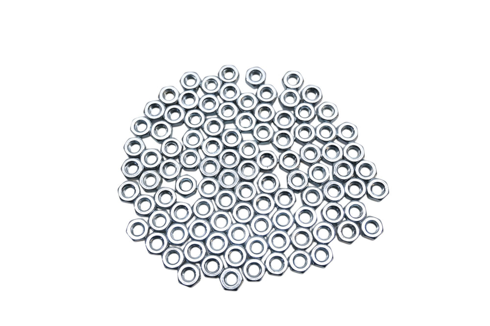 Fastenal 1136102 1/4"-20 Zinc Plated Nuts Qty 100 NOS