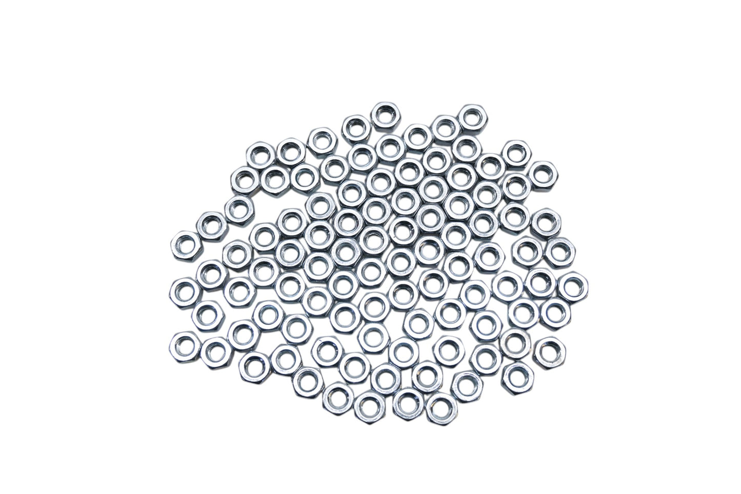 Fastenal 1136102 1/4"-20 Zinc Plated Nuts Qty 100 NOS