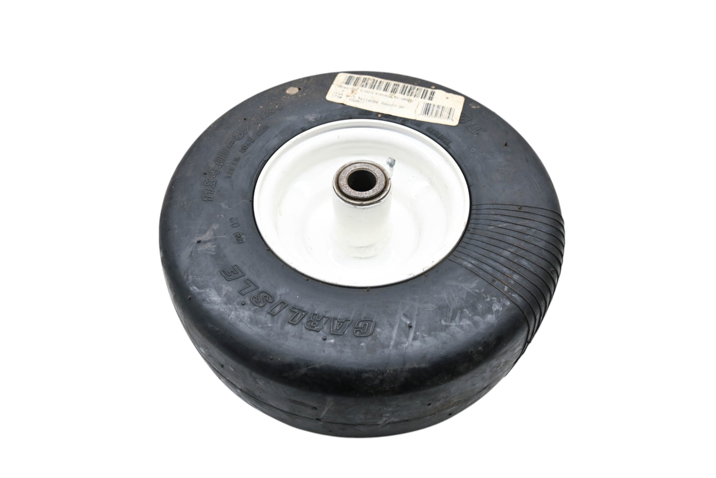 Carlisle 632401 11x4.00-5/3.25 Reliance Smooth Tread Wheel Assembly NOS