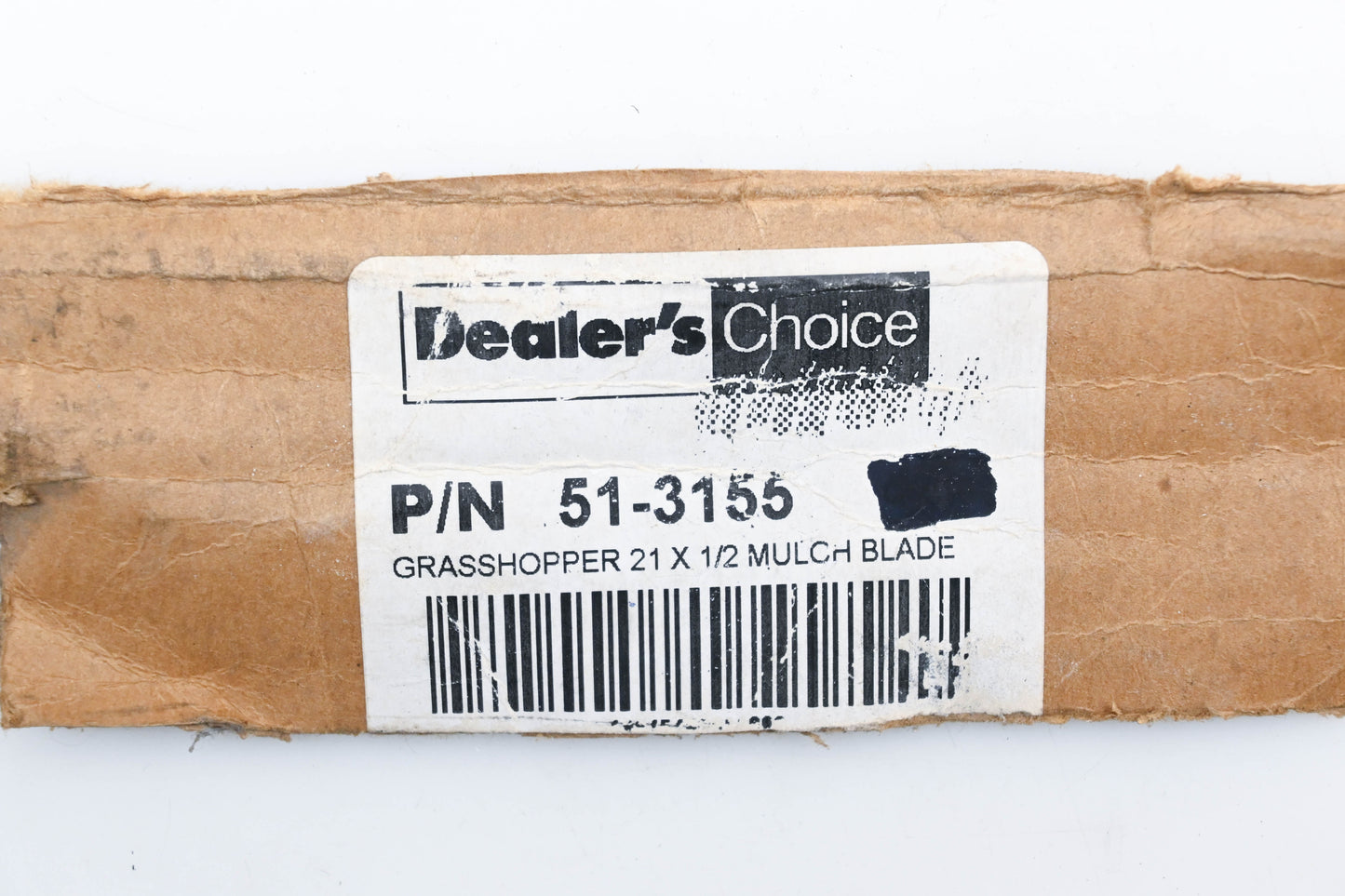 Dealer's Choice 51-3155 Grasshopper 21" x 1/2" Mulch Blade Qty 3 NOS