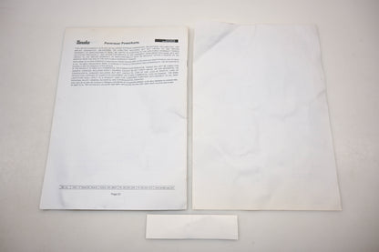 Tanaka TPK-400GS, TPK-470GS PaveRacer Owners Manual Kit NOS