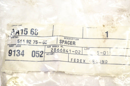 New OEM Husqvarna 514 92 75-00 Spacer NOS