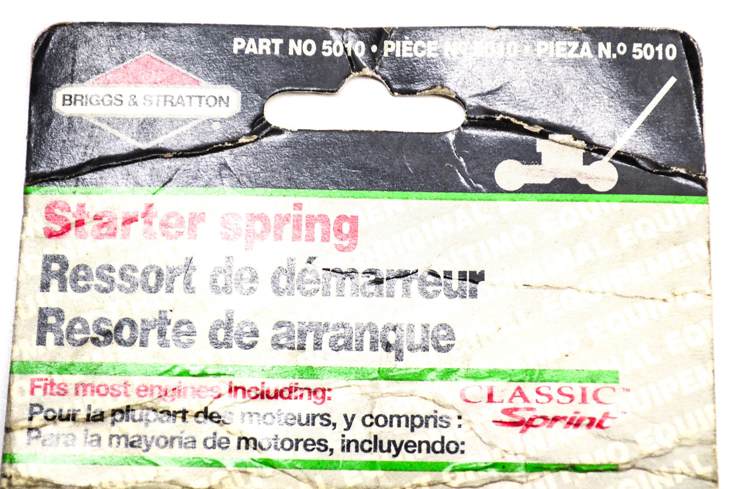 New OEM Briggs & Stratton 5010 Starter Spring NOS