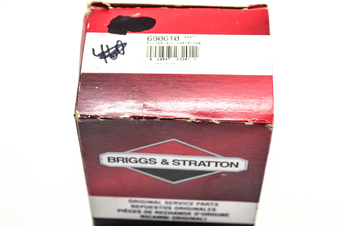 New OEM Briggs & Stratton 690610 Air Filter NOS