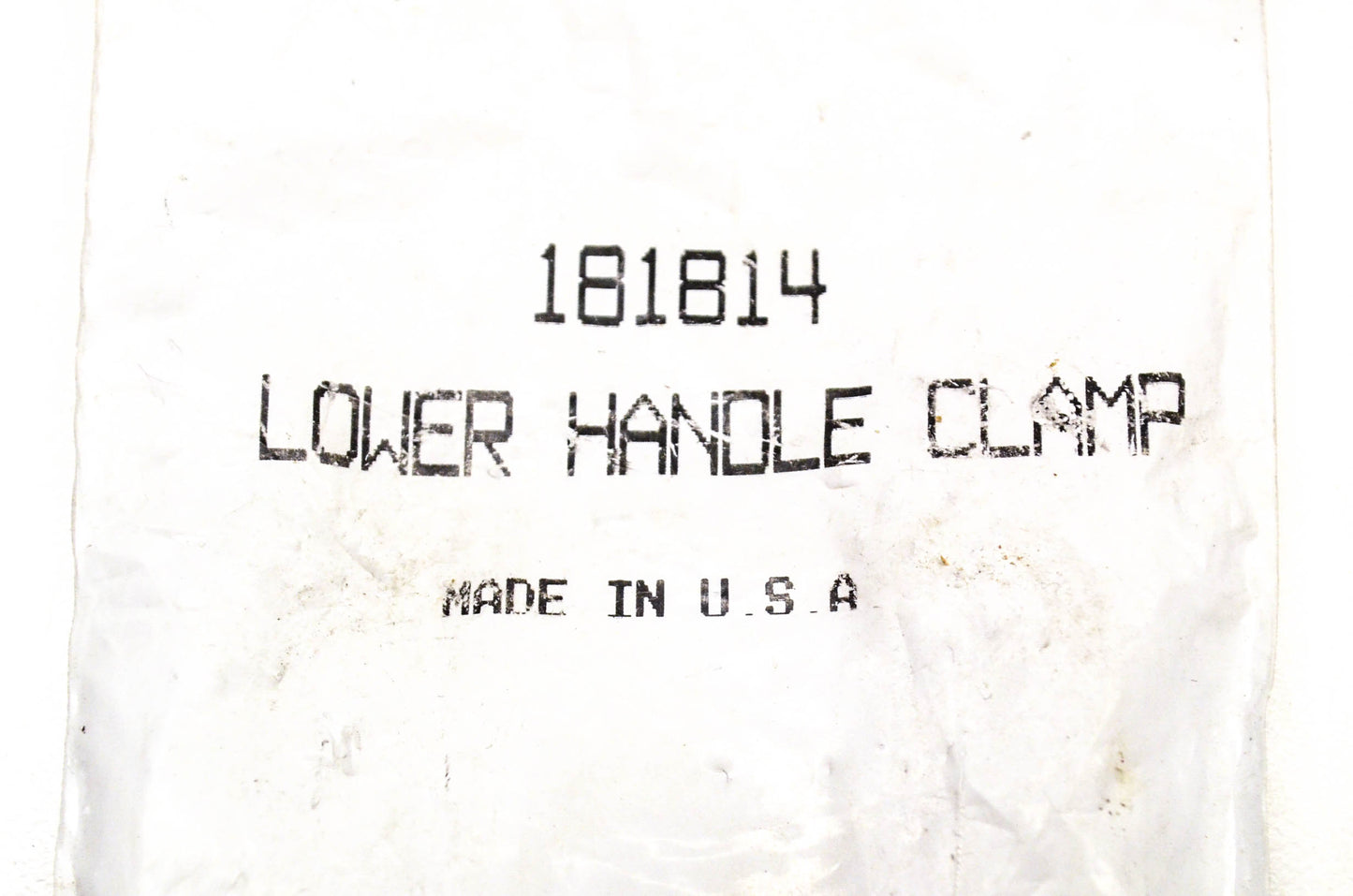 MTD 181814 Lower Handle Clamp NOS