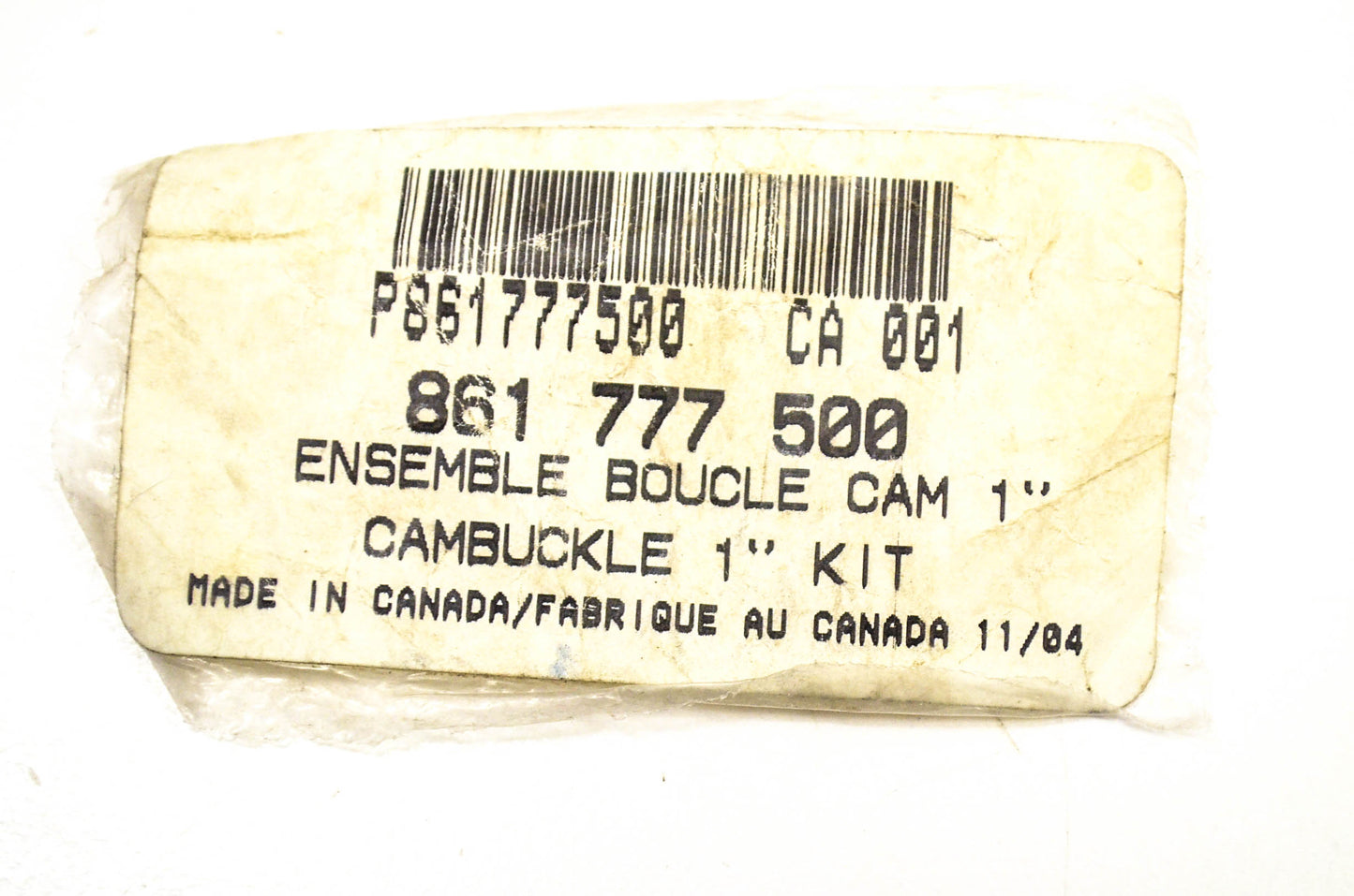 Aftermarket 861 777 500 Cambuckle 1 Inch Kit NOS