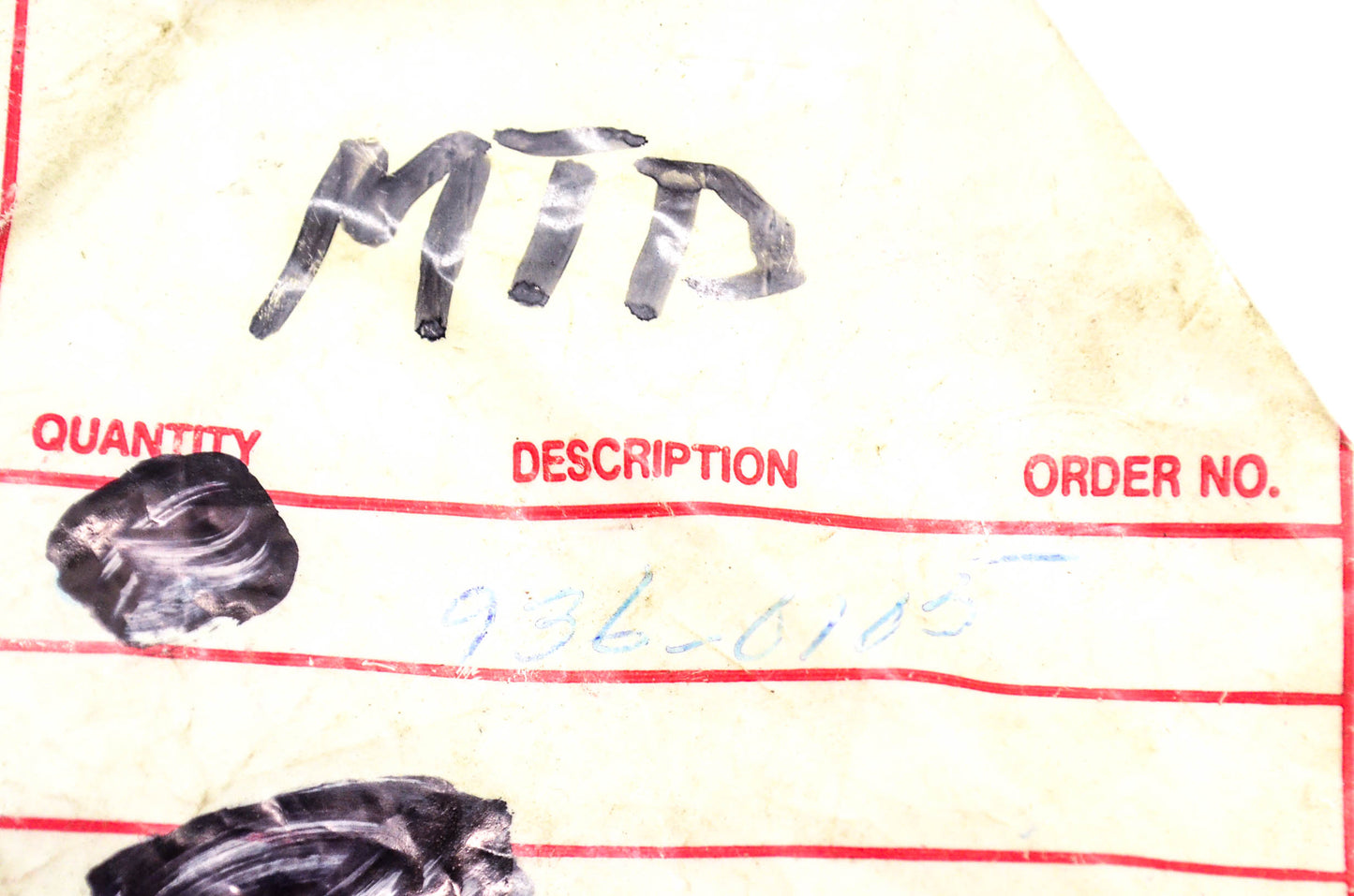 MTD 936-0105 Washer Qty 2 NOS