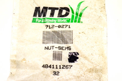 MTD 712-0271 Sems Nut NOS