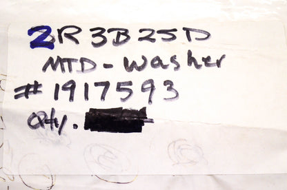 Troy-Bilt 1917593 Lock Ring NOS