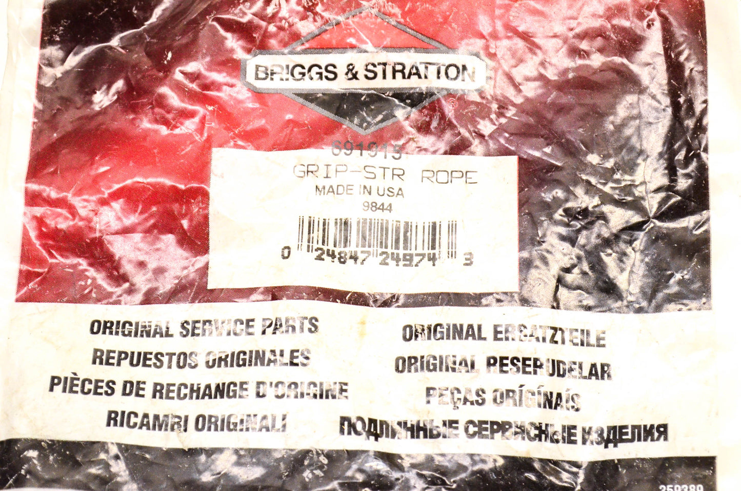 New OEM Briggs & Stratton 691915 Starter Rope Grip NOS